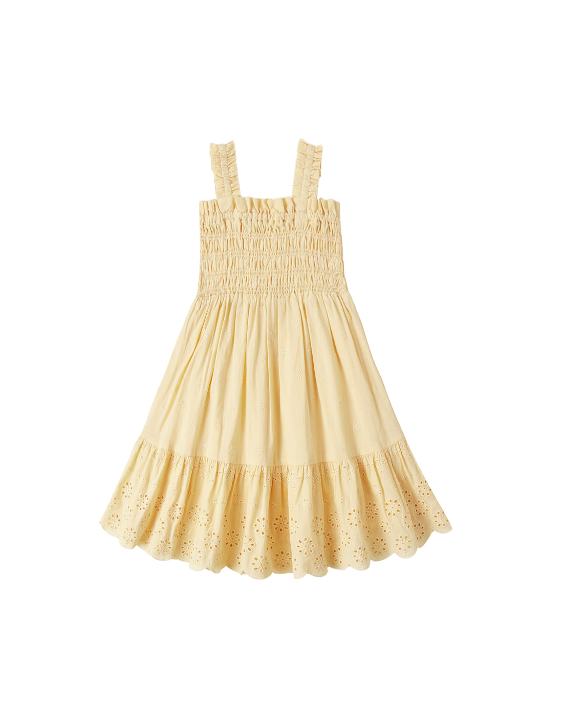 Rylee + Cru Hanna Dress - Lemon