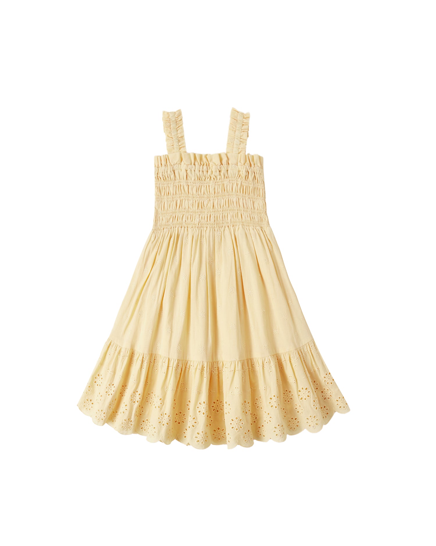 Rylee + Cru Hanna Dress - Lemon