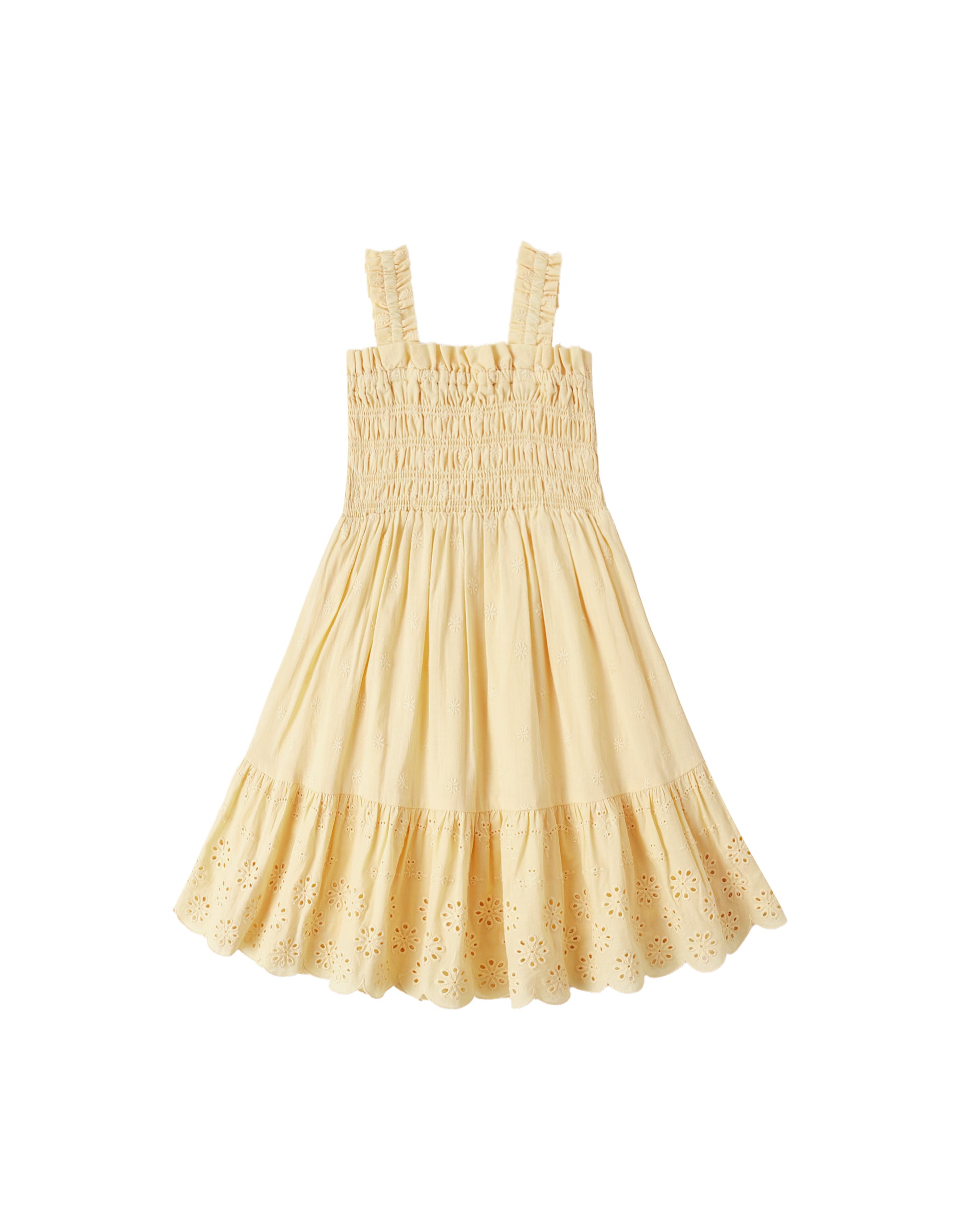Rylee + Cru Hanna Dress - Lemon