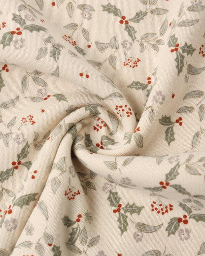 Rylee + Cru Organic Long Sleeve Pajamas Set - Holly Fleur