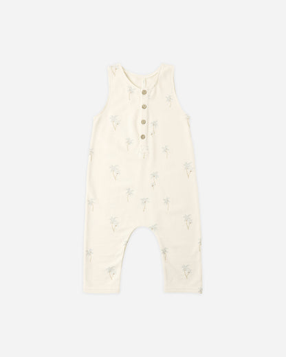 Rylee + Cru Terry Jumpsuit - Palms