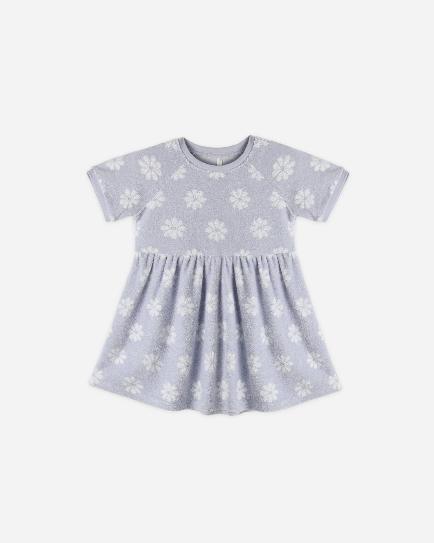 Rylee + Cru Raglan Dress - Periwinkle Daisy