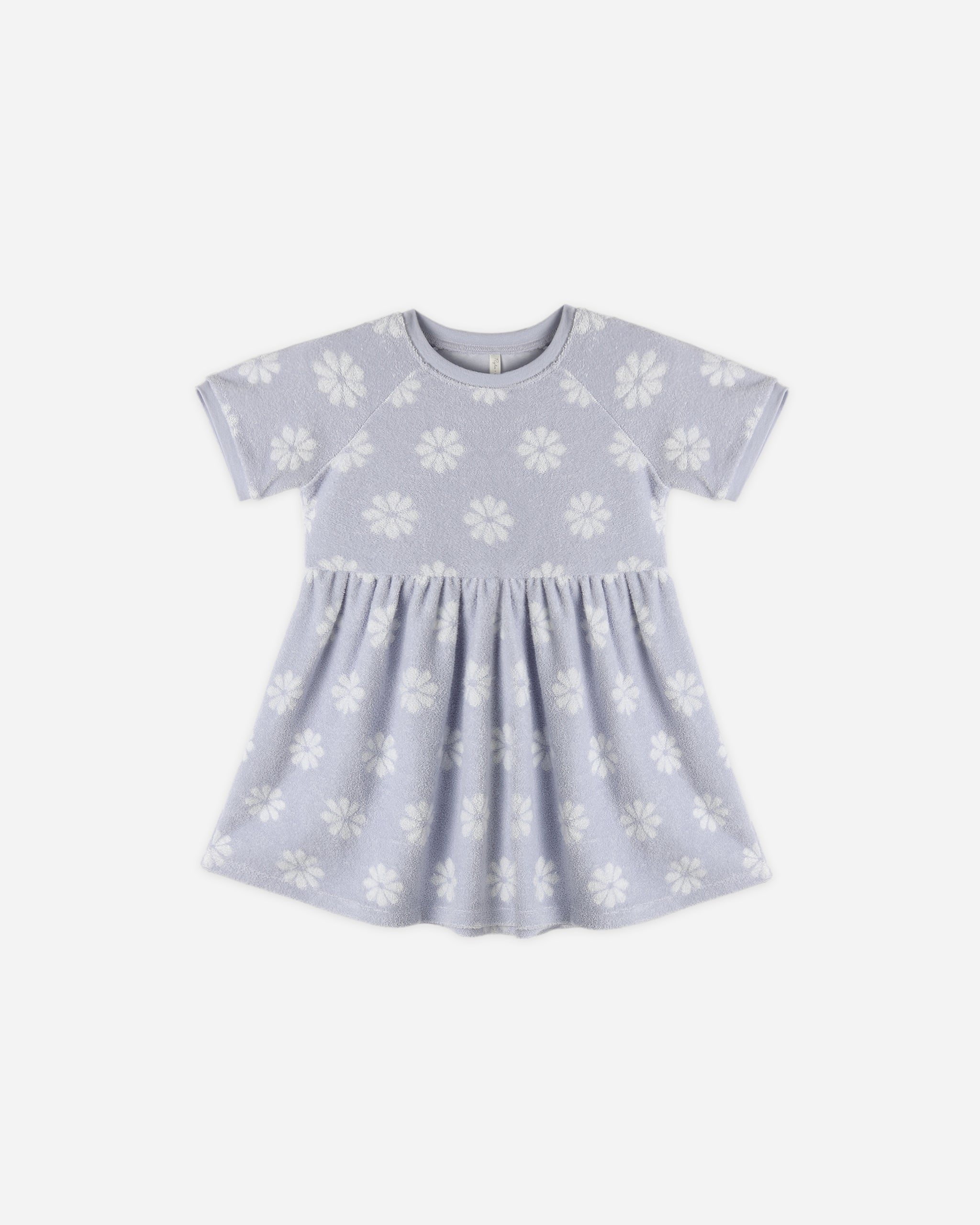 Rylee + Cru Raglan Dress - Periwinkle Daisy