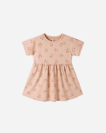 Rylee + Cru Raglan Dress - Cherry Bows