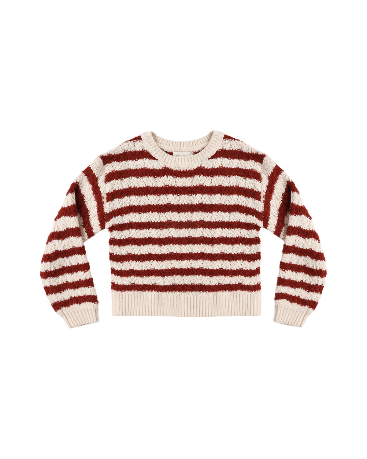 Rylee + Cru Aspen Sweater - Ruby Stripe