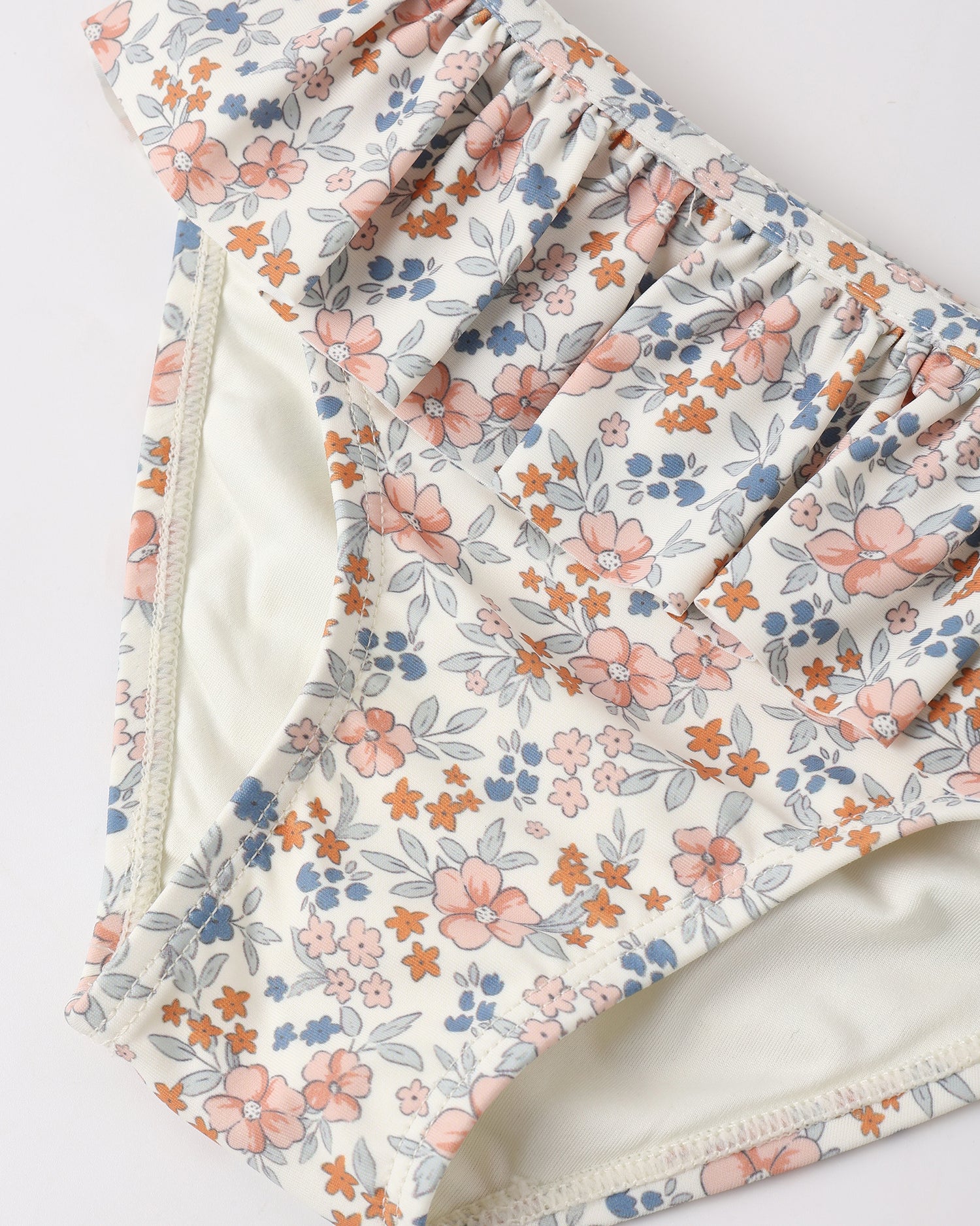 Rylee + Cru Rashguard Girls Set - Flower Fields