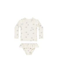 Rylee + Cru Rashguard Girls Set - Angel Fish