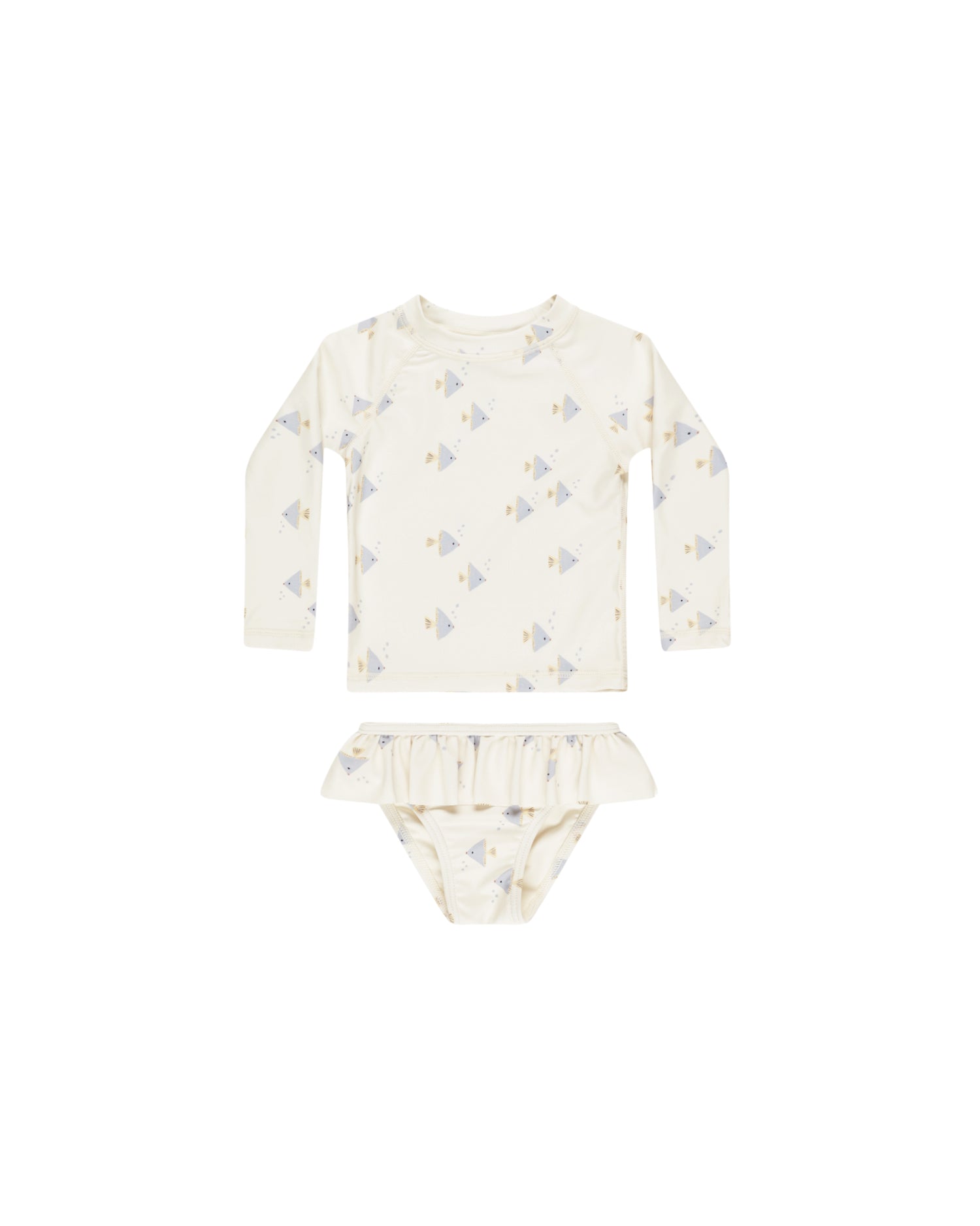 Rylee + Cru Rashguard Girls Set - Angel Fish