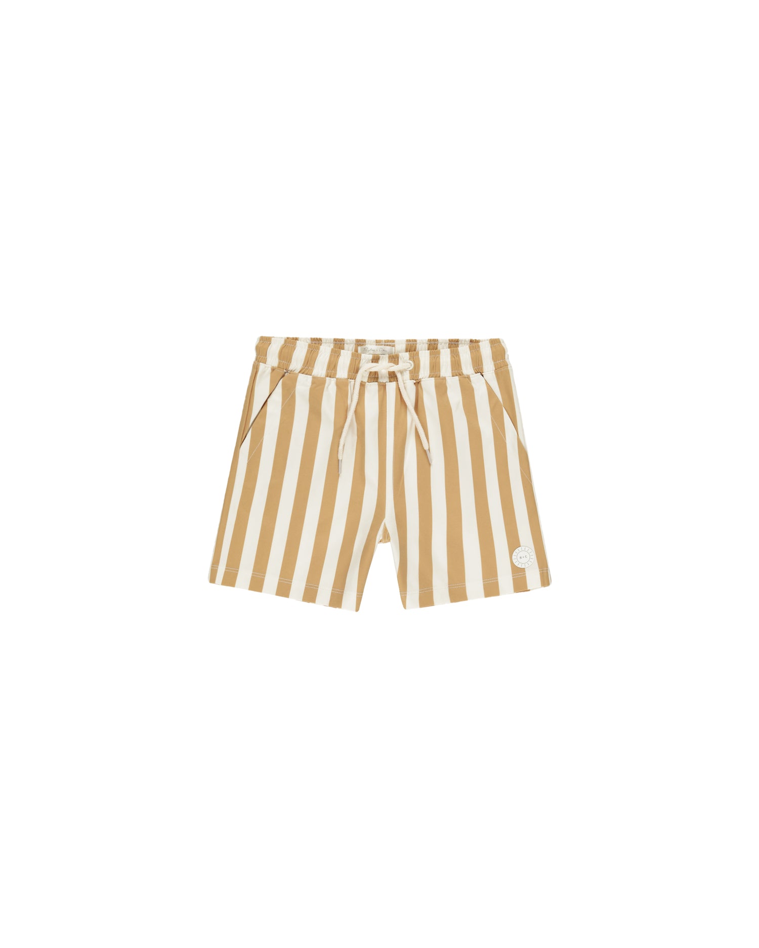 Rylee + Cru Boardshort - Marigold Stripe