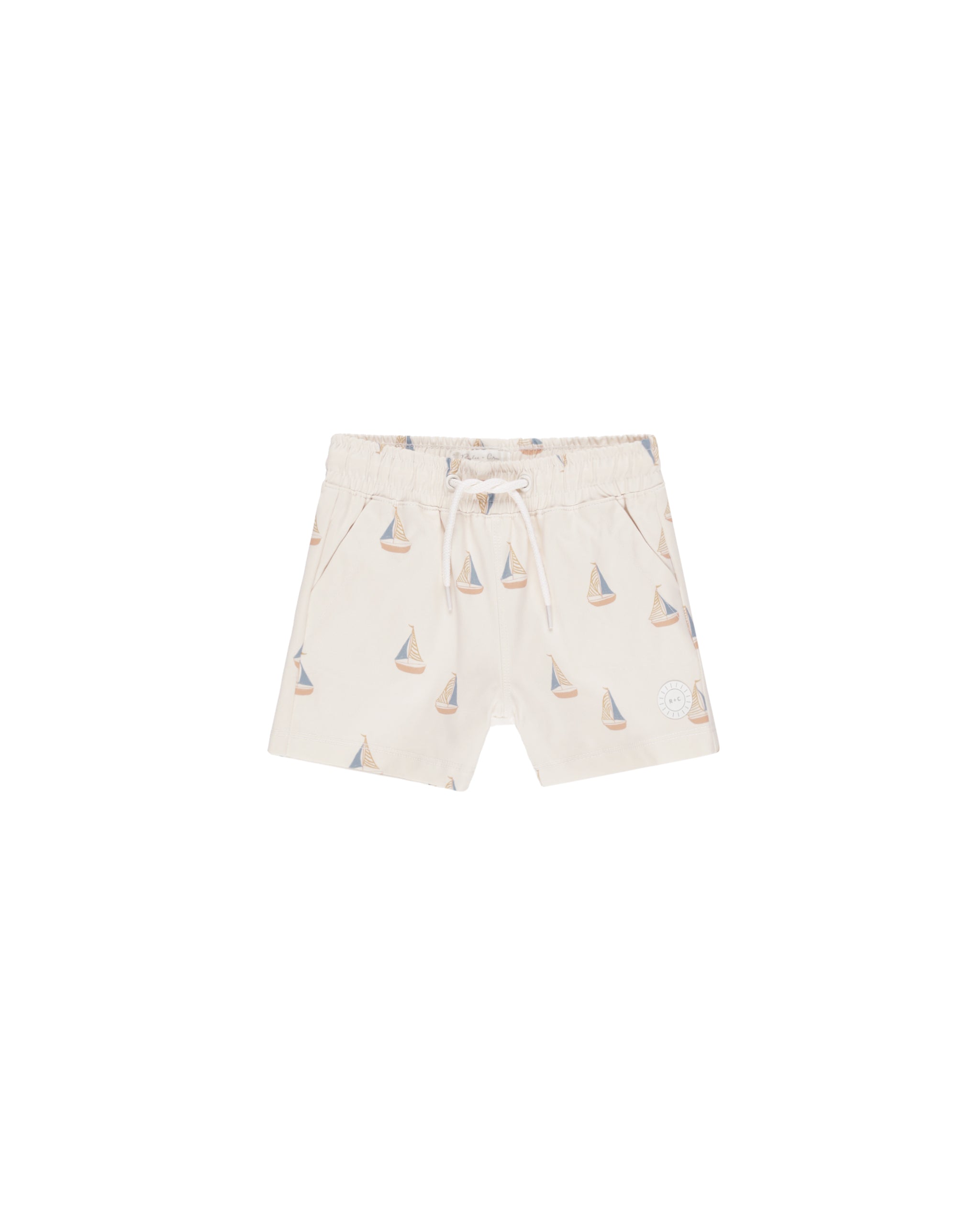 Rylee + Cru Boardshort - Sailboats