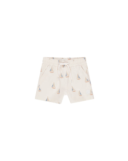 Rylee + Cru Boardshort - Sailboats