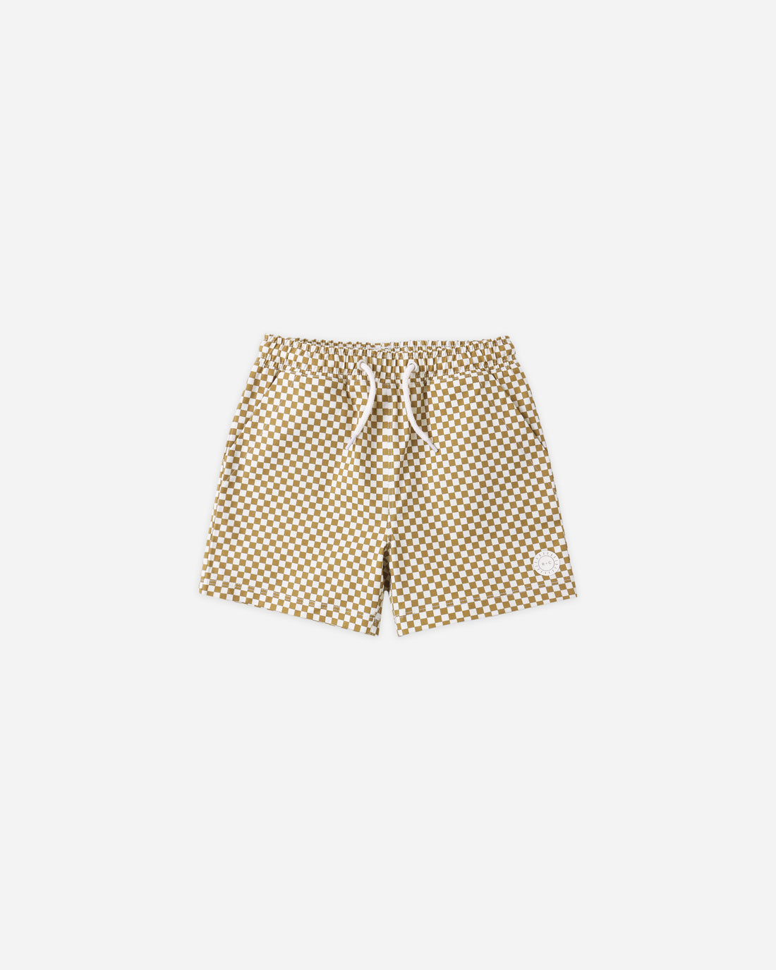 Rylee + Cru Boardshort - Ocre Check