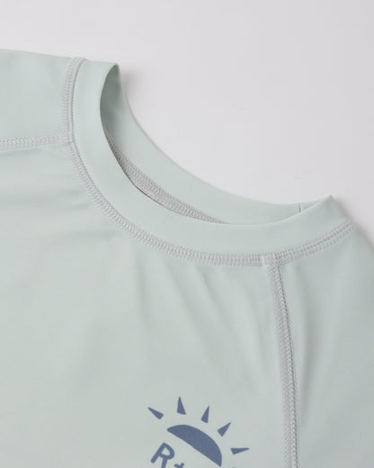 Rylee + Cru Long Sleeve Rashguard - Seafoam