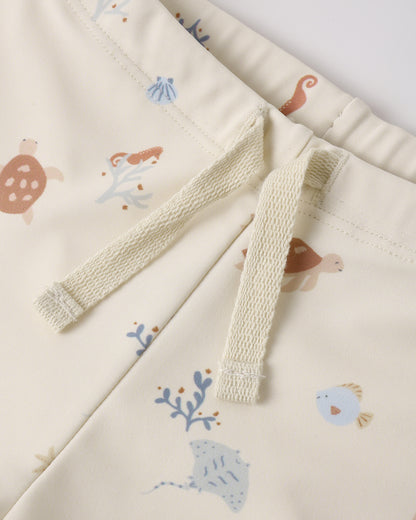 Rylee + Cru Boys Rashguard Set - Aquatic