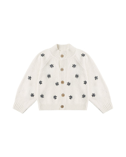 Rylee + Cru Tulip Cardigan - Midnight Daisy