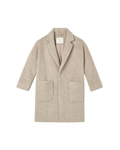 Rylee + Cru Longline Coat - Stone