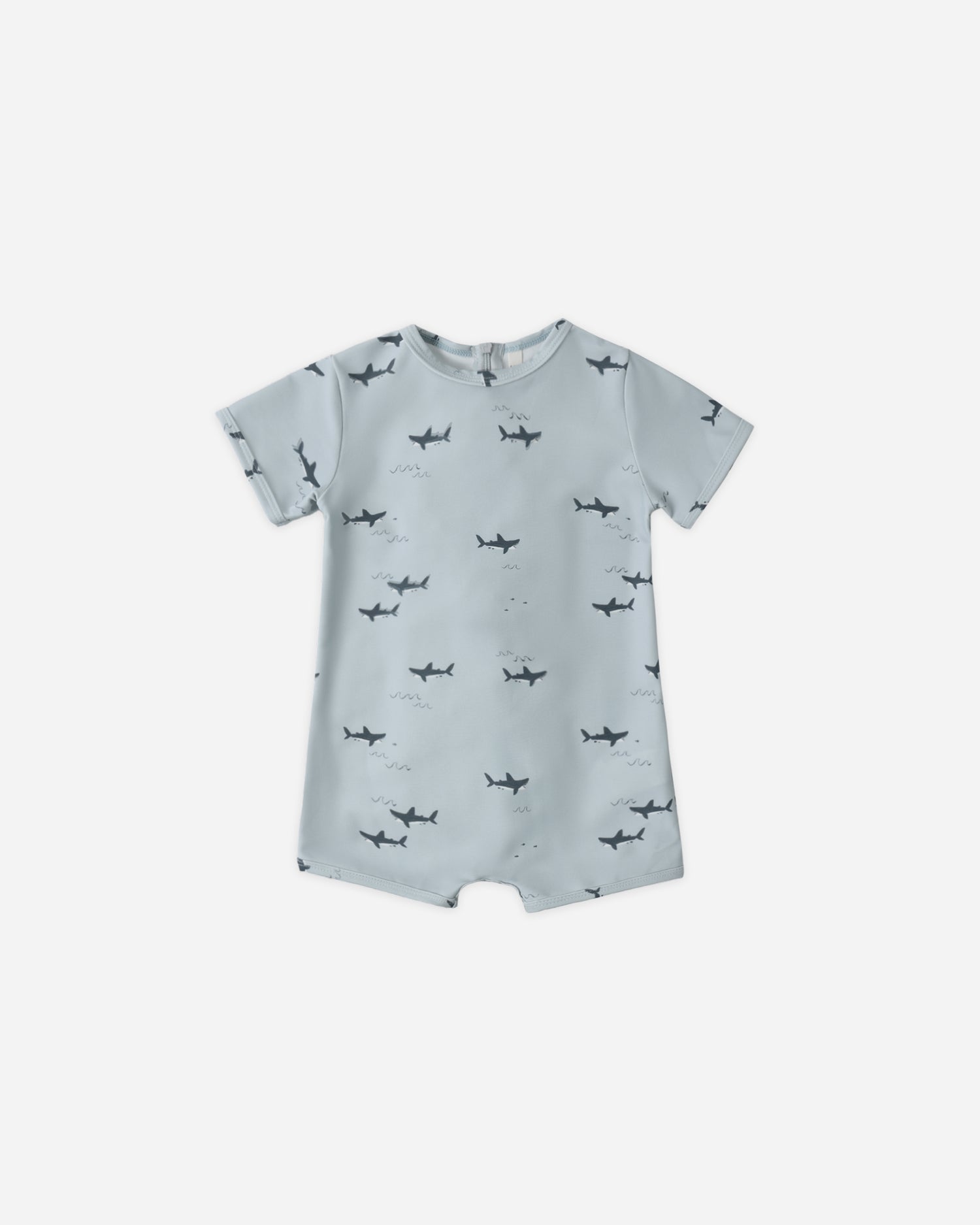 Rylee + Cru Shorty One Piece - Sharks