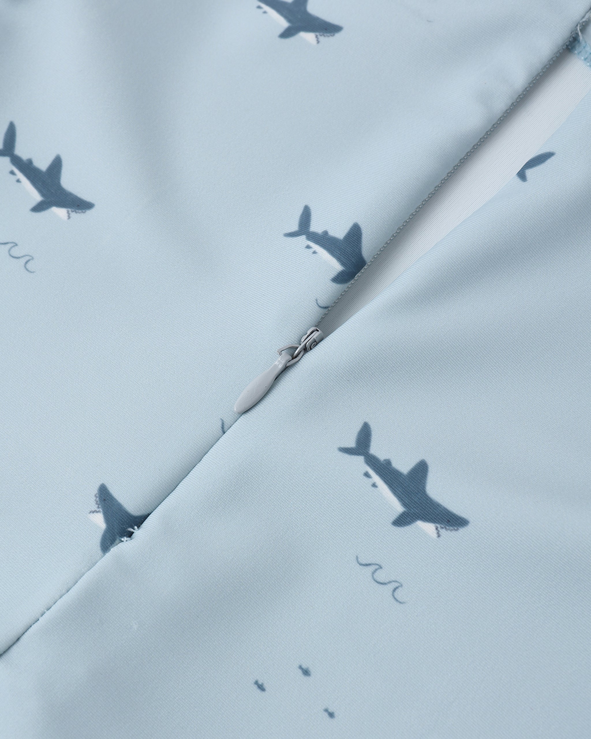 Rylee + Cru Shorty One Piece - Sharks