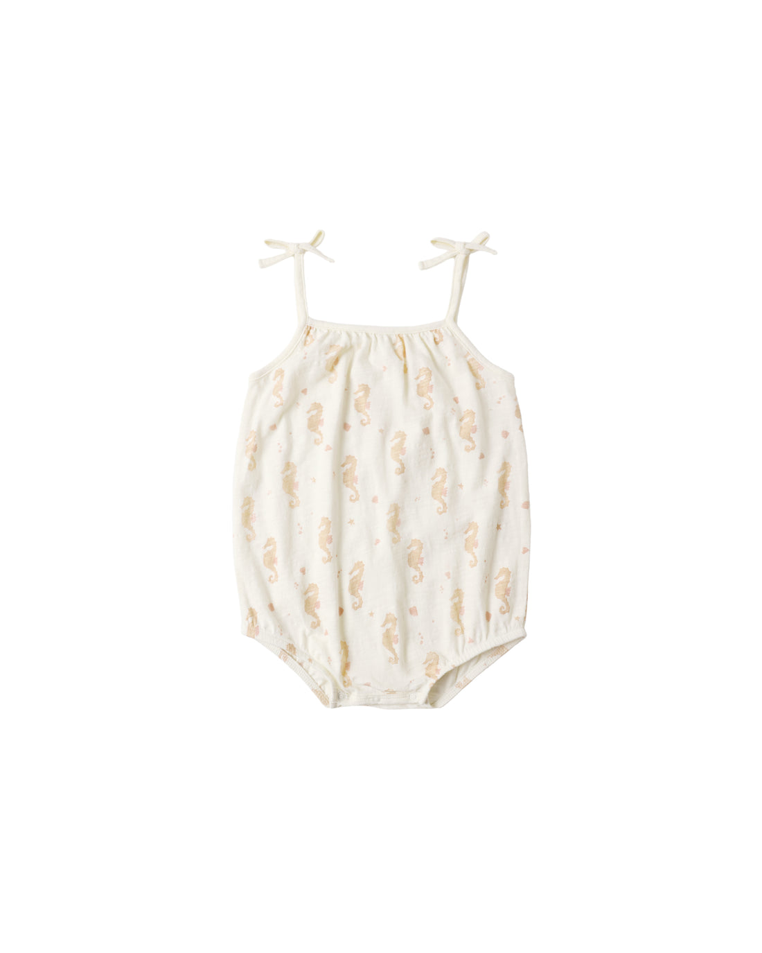Rylee + Cru Nala Romper - Seahorses