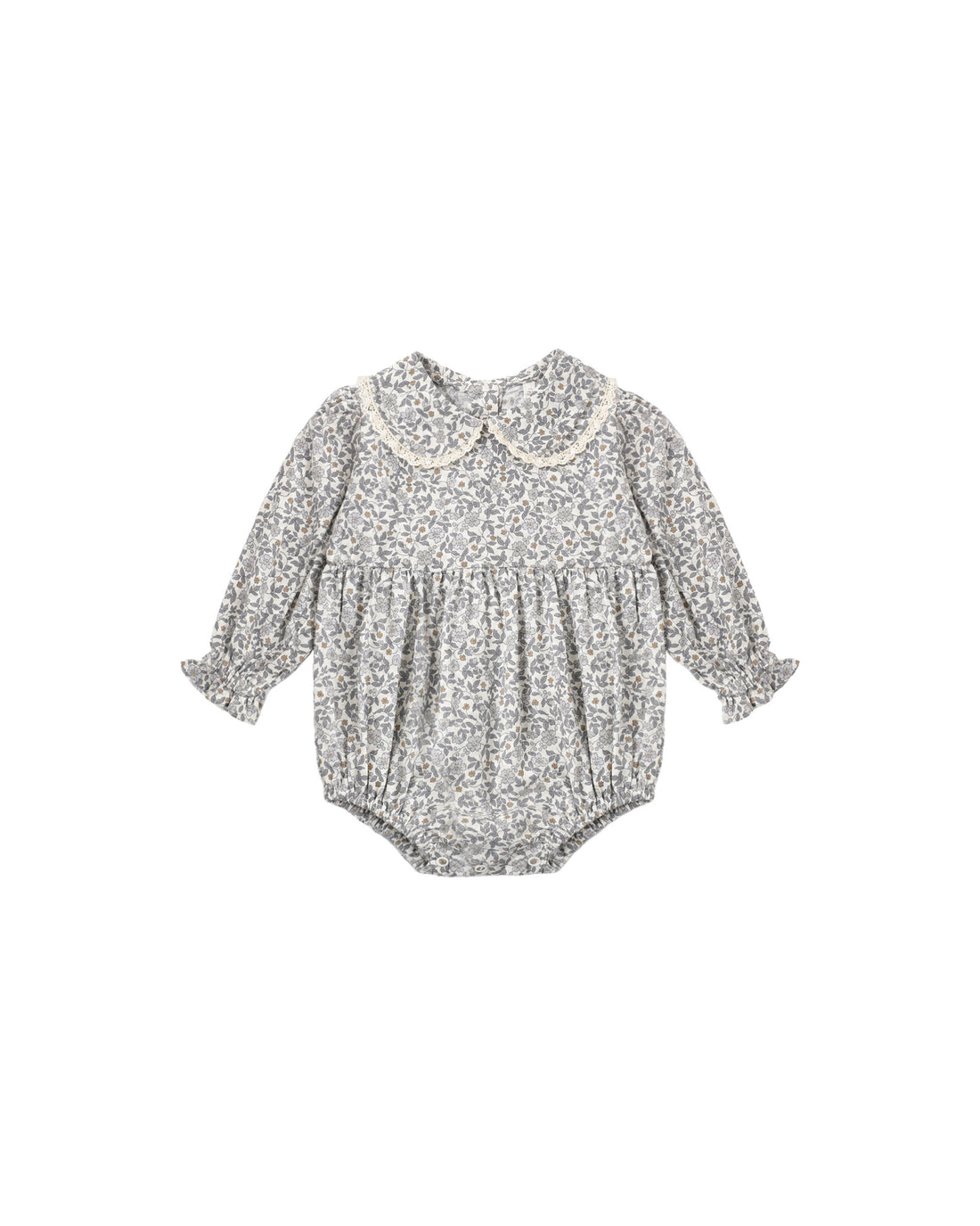 Rylee + Cru Cora Romper - Slate Floral
