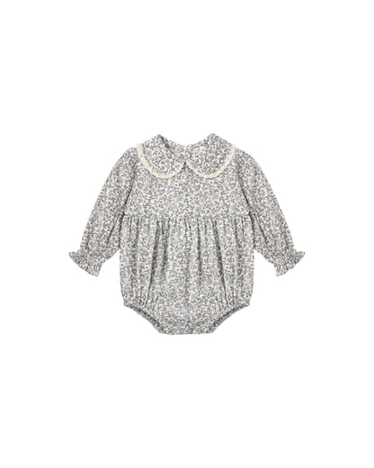 Rylee + Cru Cora Romper - Slate Floral