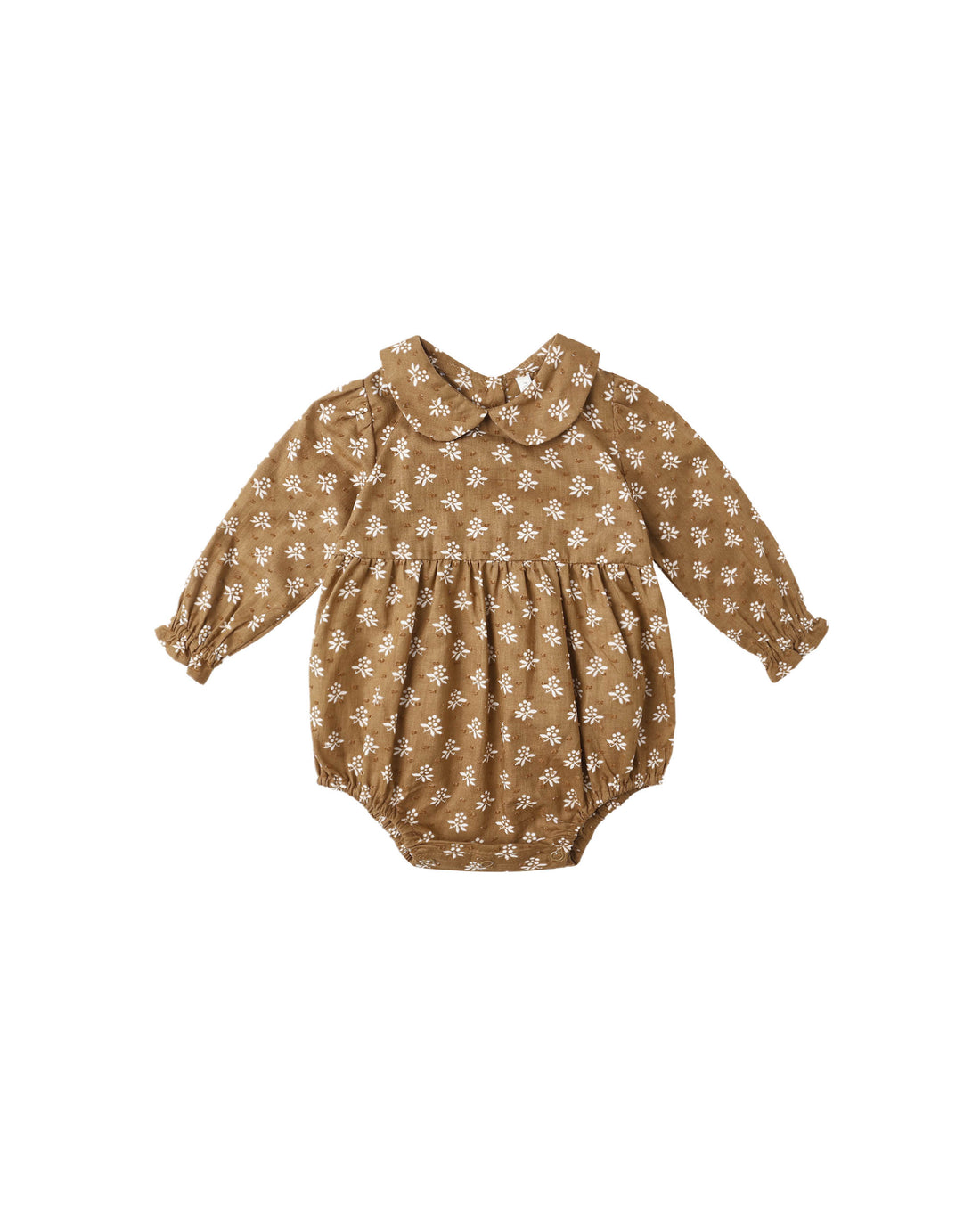 Rylee + Cru Cora Romper - Golden Fleur