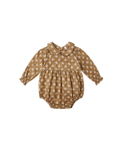 Rylee + Cru Cora Romper - Golden Fleur