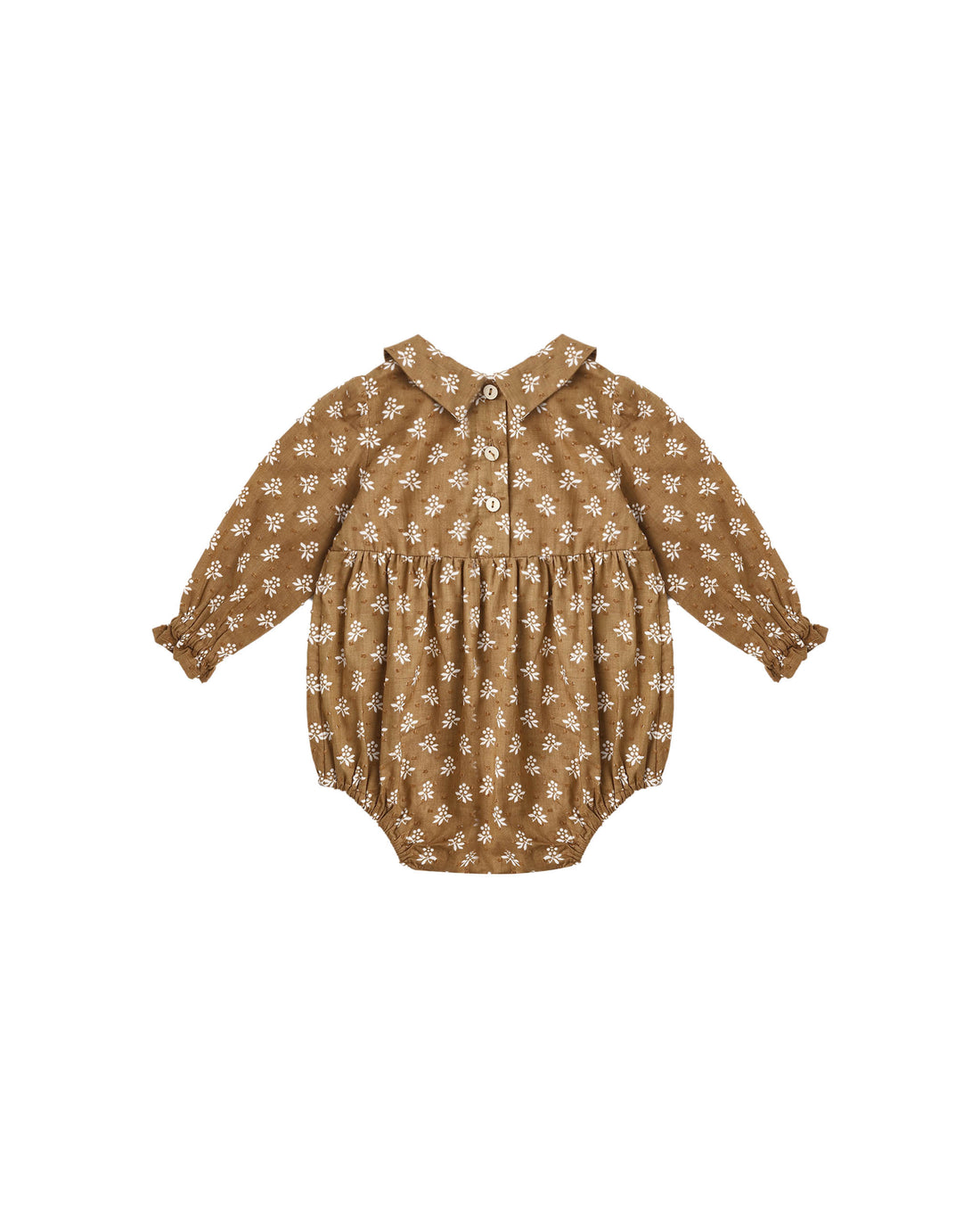 Rylee + Cru Cora Romper - Golden Fleur