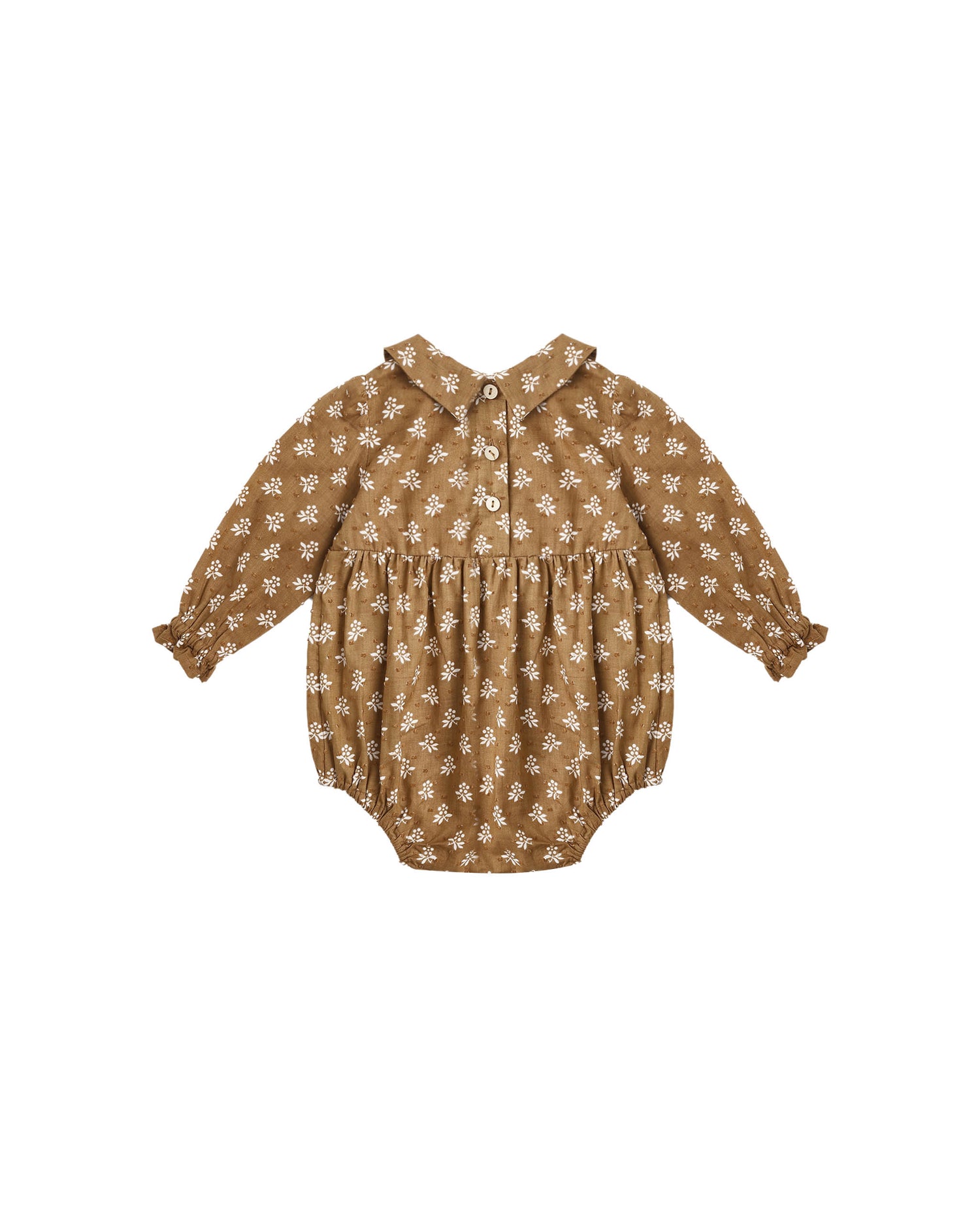 Rylee + Cru Cora Romper - Golden Fleur