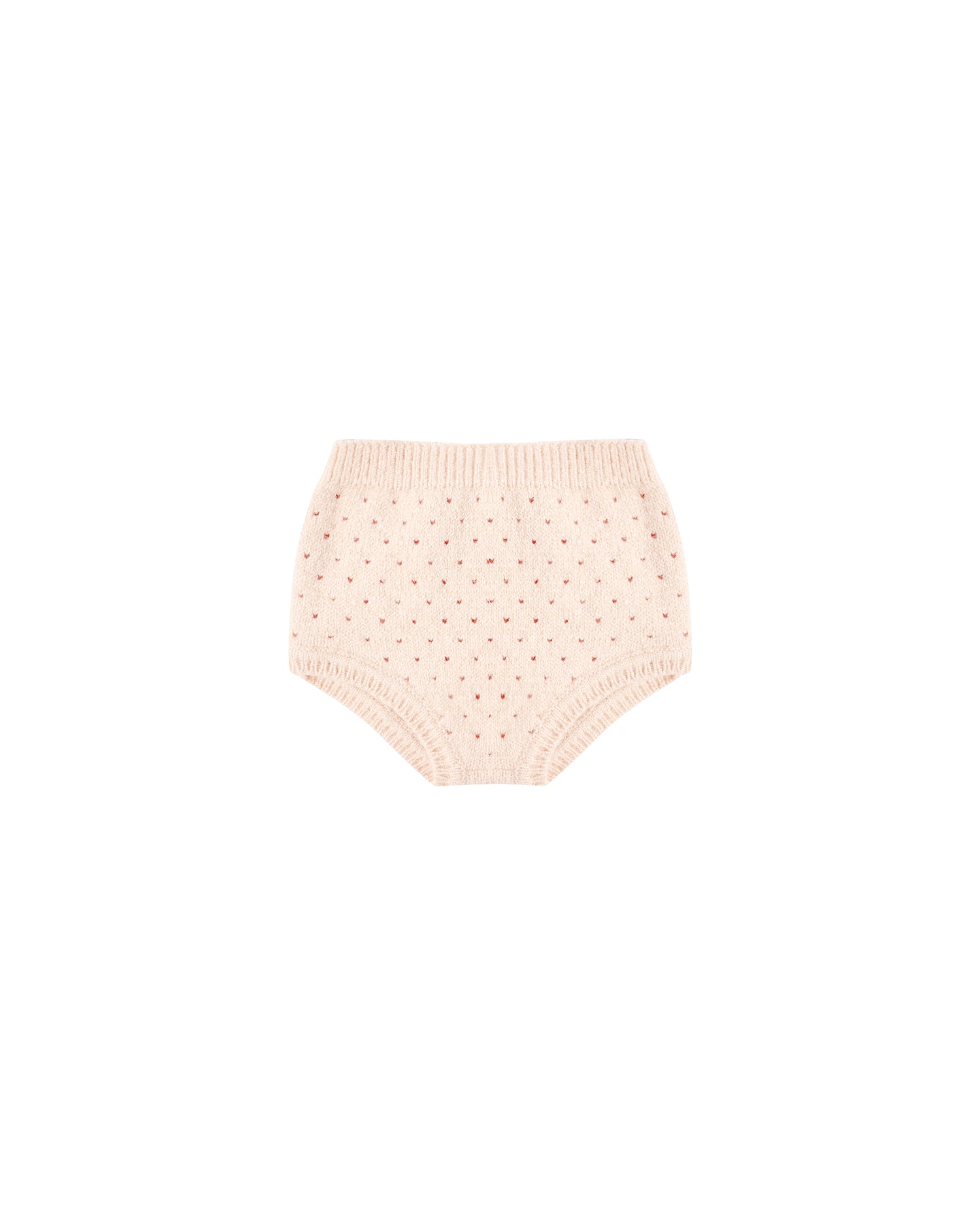 Rylee + Cru Knit Bloomer - Ruby Speckle