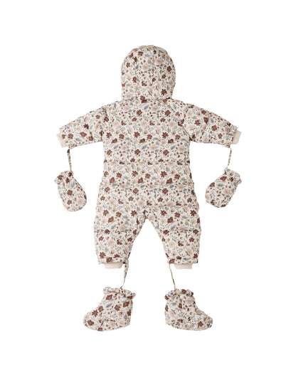 Rylee + Cru Puffer Snowsuit - Posy