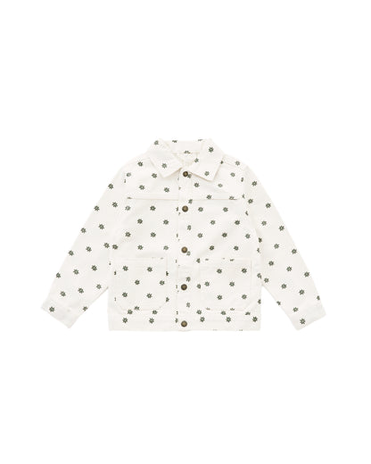 Rylee + Cru Denim Chore Coat - Mini Daisy