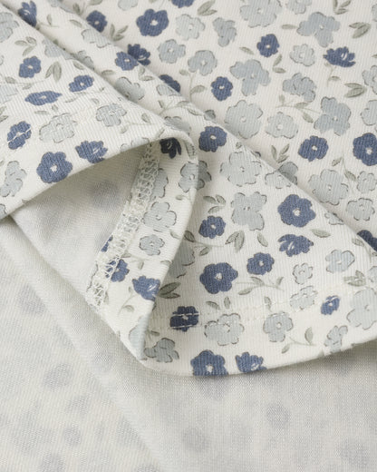 Rylee + Cru Mosie Set - Blue Ditsy