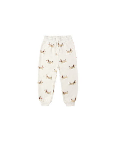 Rylee + Cru Jogger Sweatpant - Christmas Dogs
