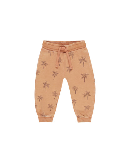 Rylee + Cru Jogger Sweatpant - Palms