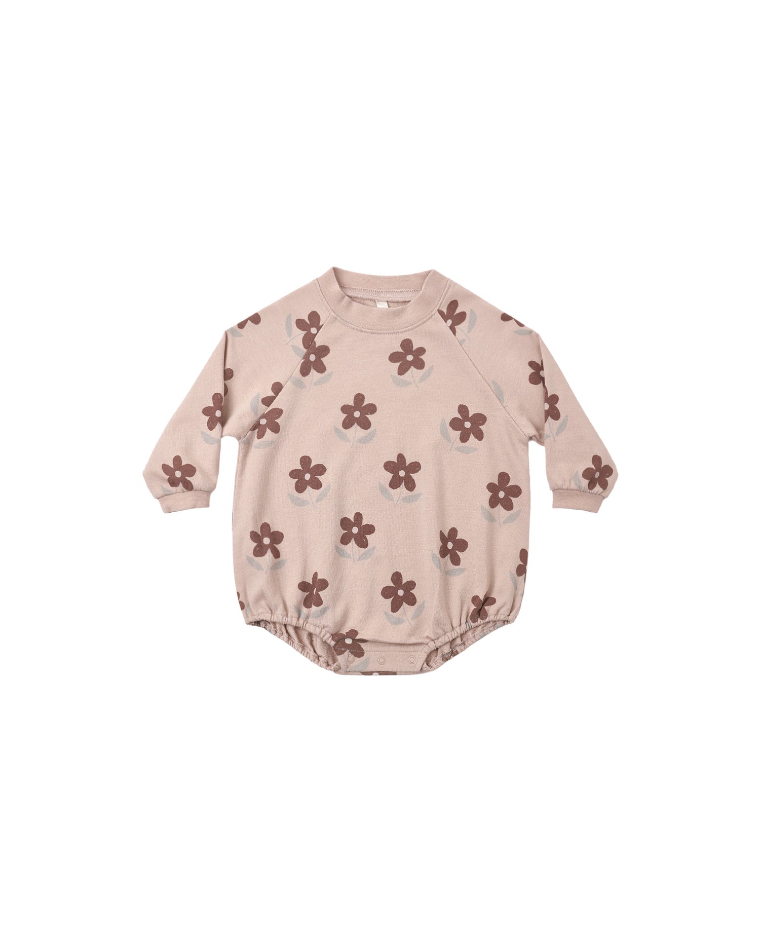Rylee + Cru Crew Neck Romper - Daisy