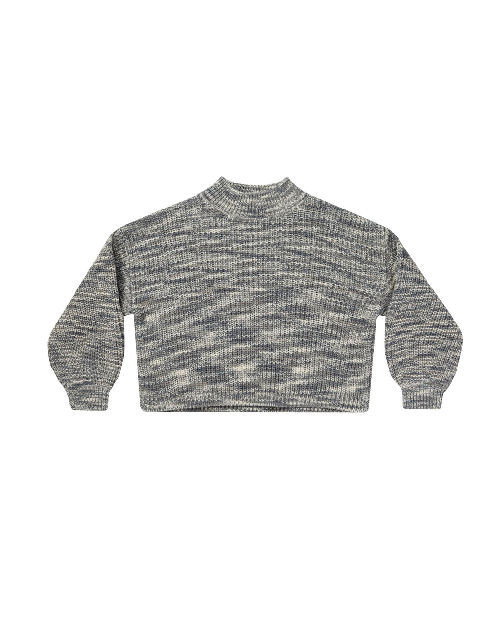 Rylee + Cru Knit Sweater - Heathered Slate