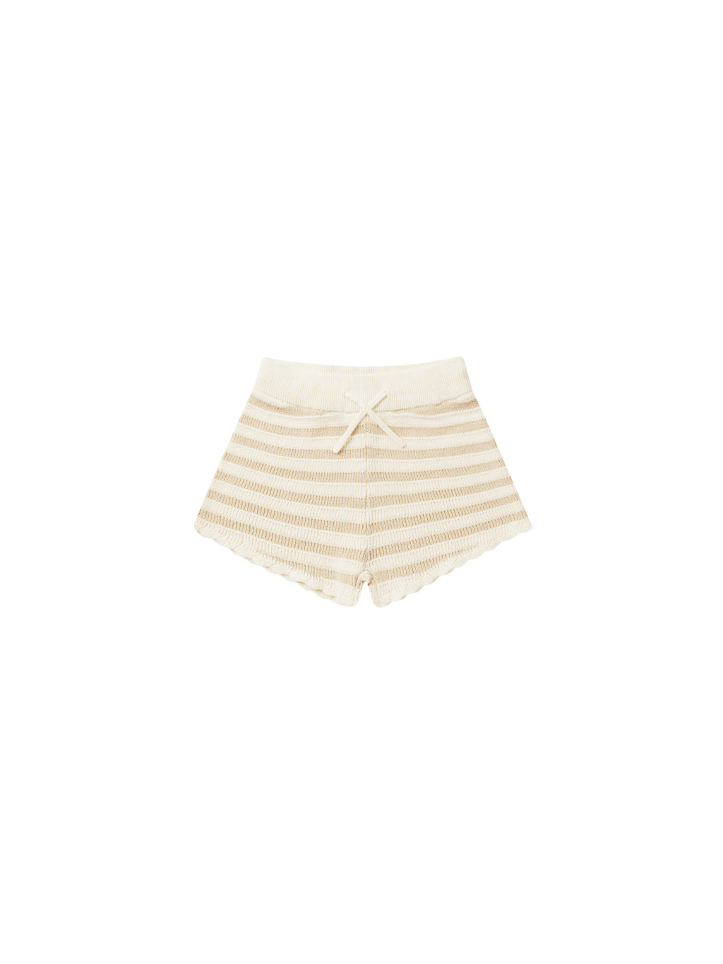 Rylee + Cru Knit Shorts - Sand Stripe