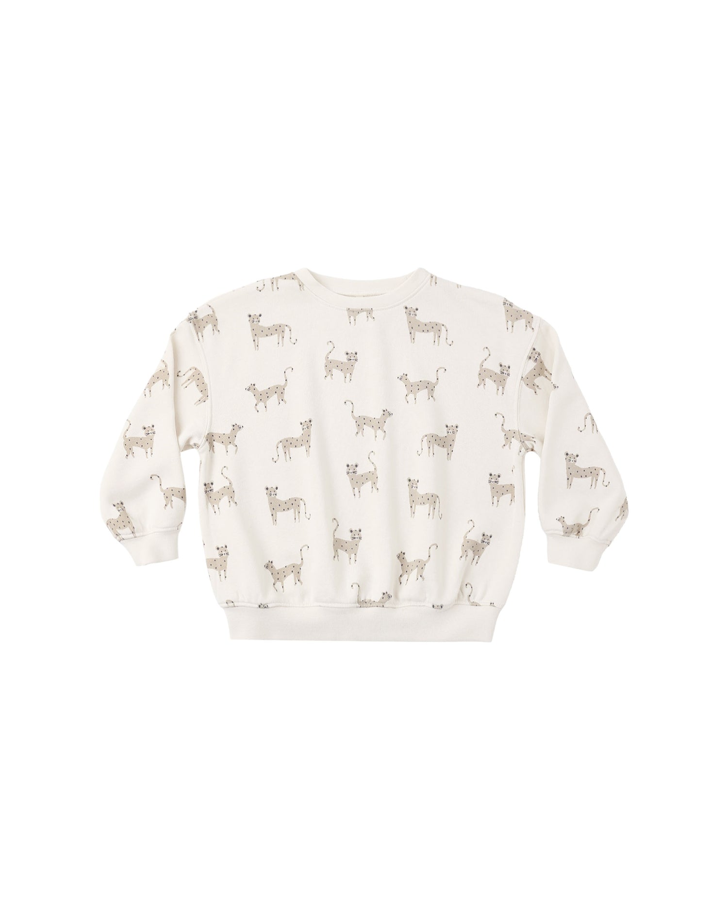 Rylee + Cru Relaxed Sweatshirt - Leopards