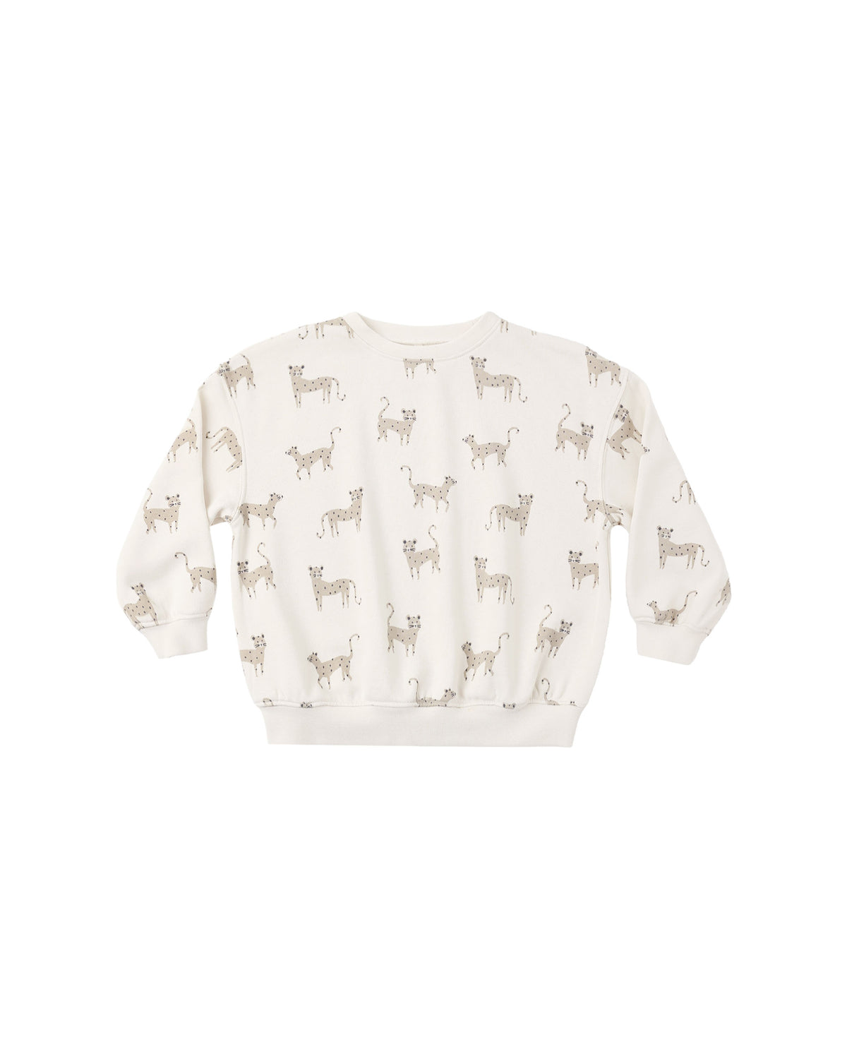 Rylee + Cru Relaxed Sweatshirt - Leopards