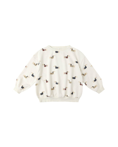 Rylee + Cru Relaxed Sweatshirt - Dachshund