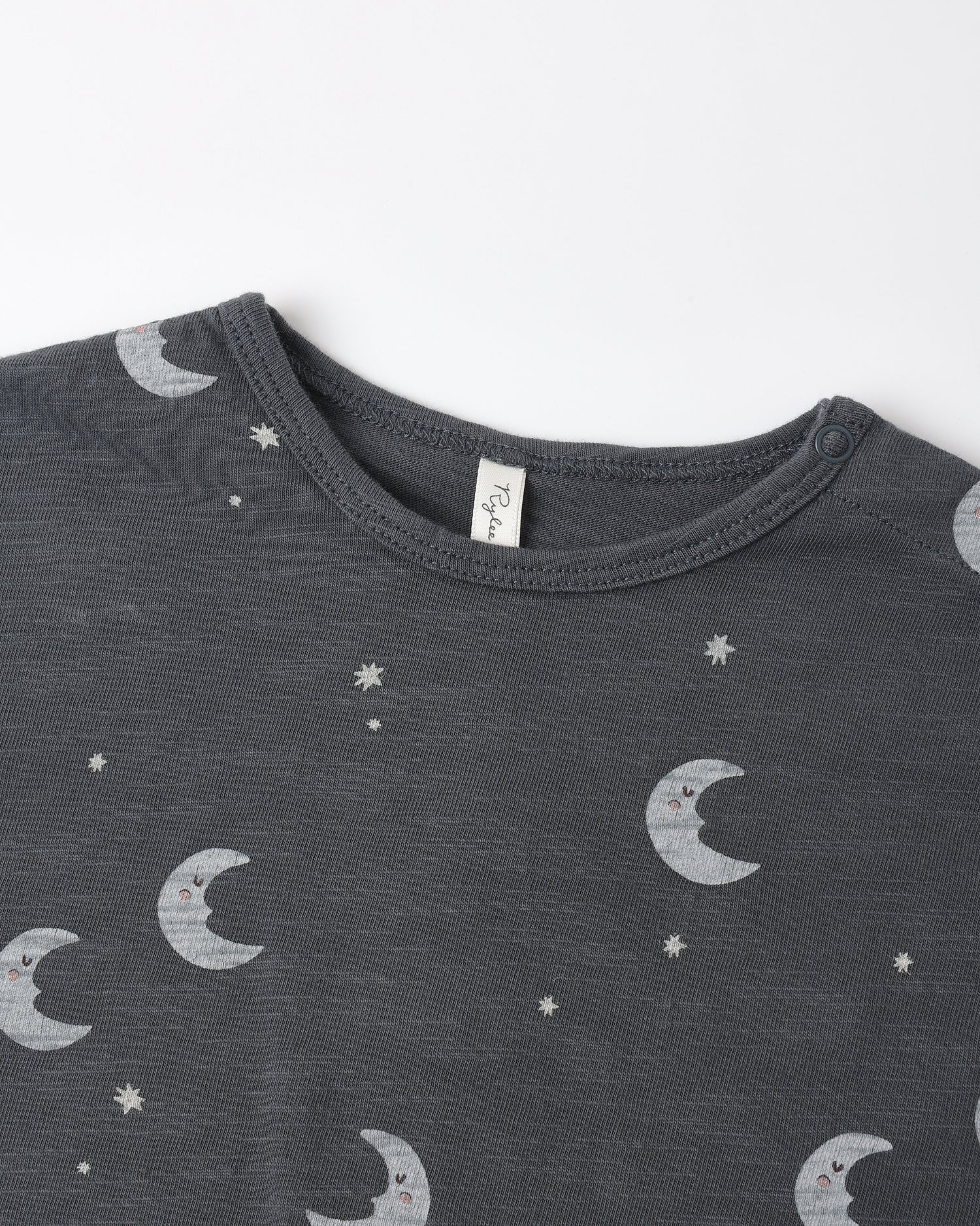 Rylee + Cru Long Sleeve Tee + Pant Set - Moons