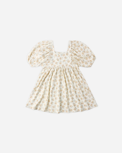 Rylee + Cru Brea Dress - Yellow Ditsy