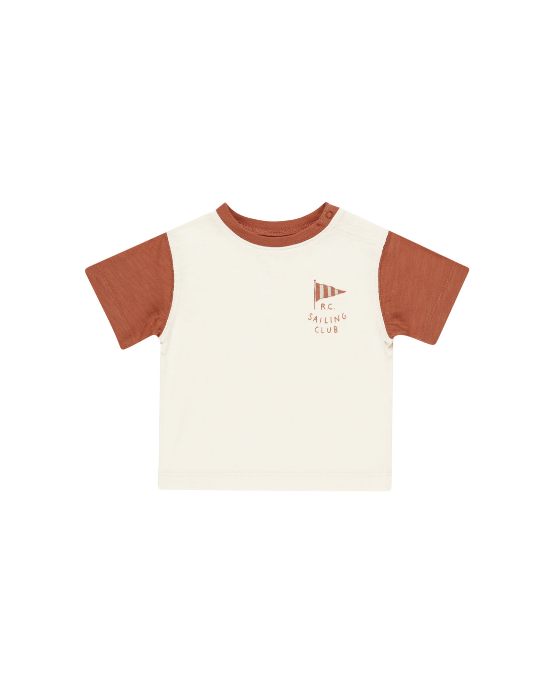 Rylee + Cru Contrast Short Sleeve Tee - Sailing Club