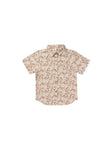 Rylee + Cru Collared Short Sleeve Shirt - Plumeria