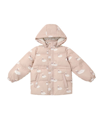 Rylee + Cru Puffer Jacket - Swans