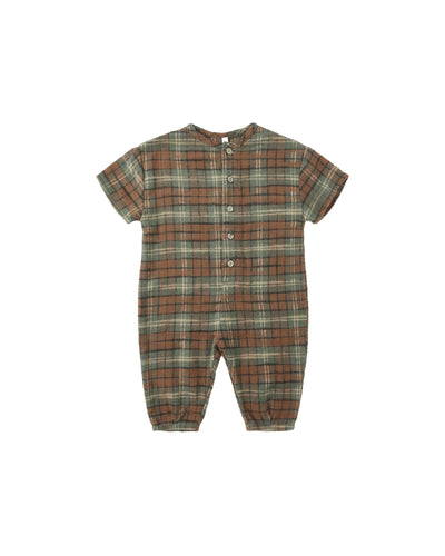 Rylee + Cru Hayes Jumpsuit - Holiday Plaid