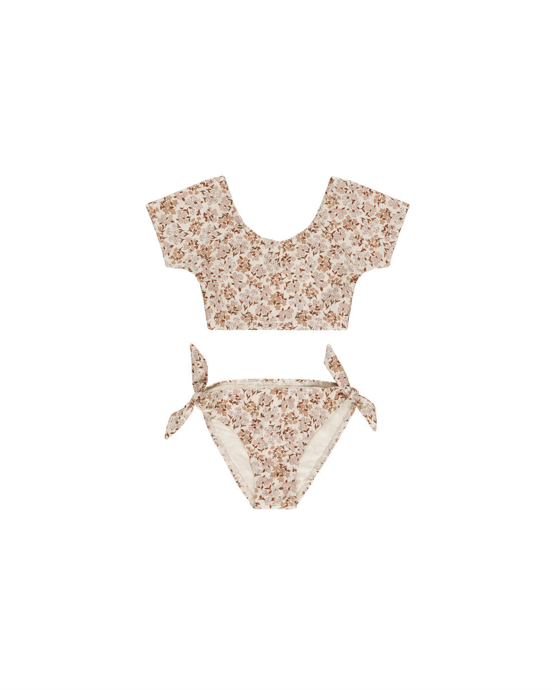 Rylee + Cru Cropped Rashguard Set - Wildflower