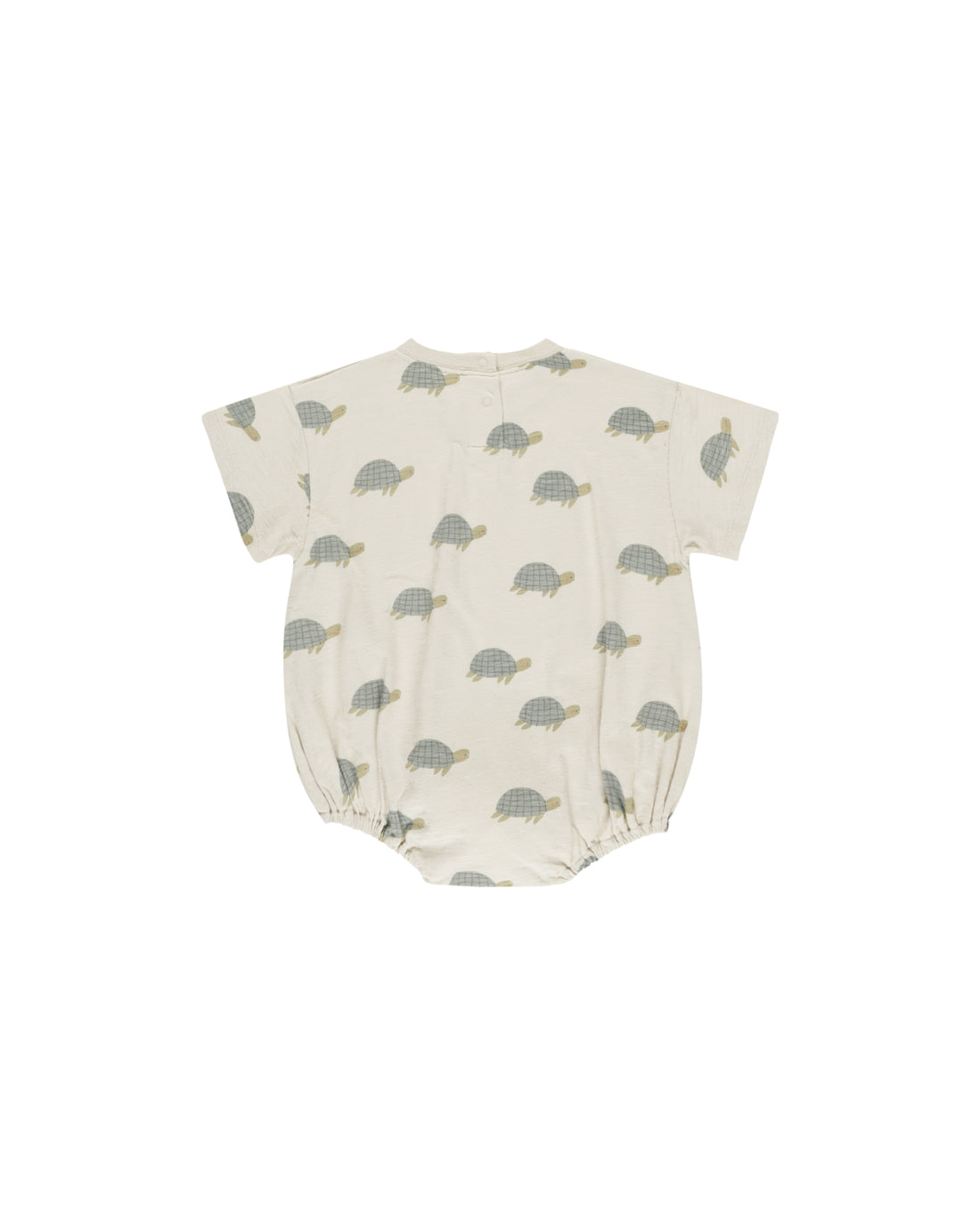 Rylee + Cru Relaxed Bubble Romper - Sea Turtles