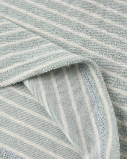 Rylee + Cru Baby Tank Set - Seafoam Terry Stripe